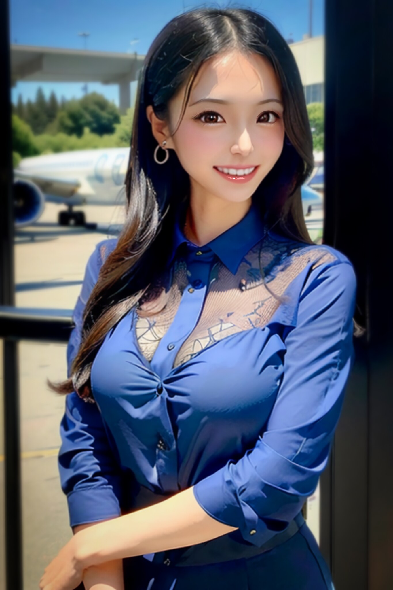 フライトが冴子と一緒。うふふ、夜が楽しみ💛