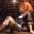 娘を心配する母と、穴に落ちて途方に暮れる娘 2枚目
