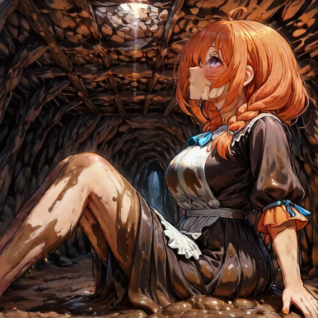娘を心配する母と、穴に落ちて途方に暮れる娘