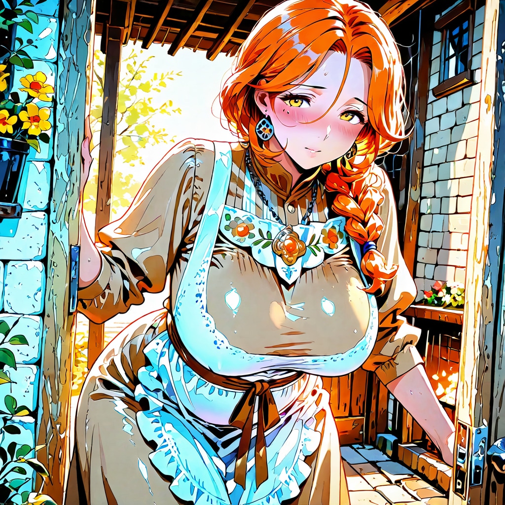 娘を心配する母と、穴に落ちて途方に暮れる娘