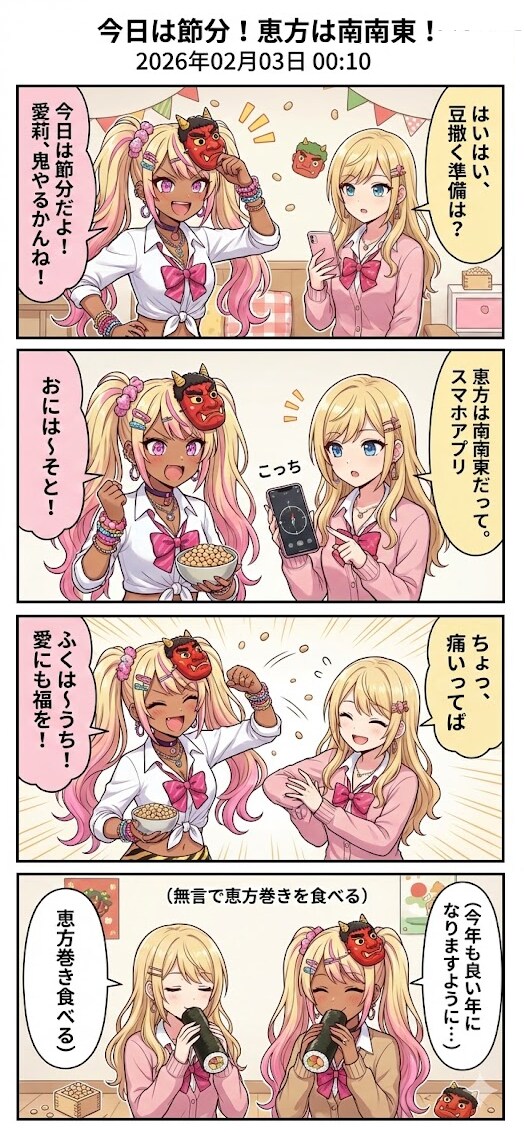 毎日漫画0時　今日は何の日