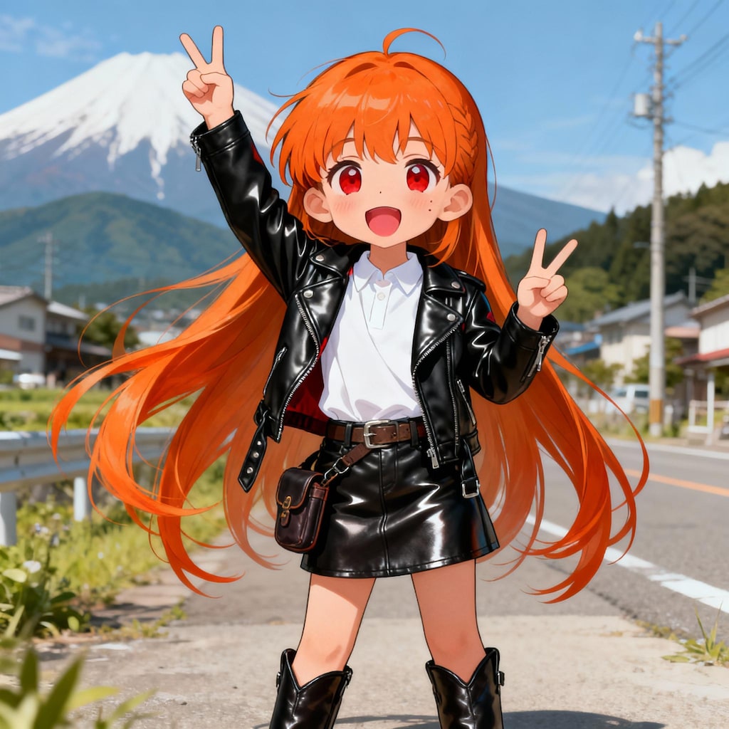 ららちゃん　秋の旅行日和