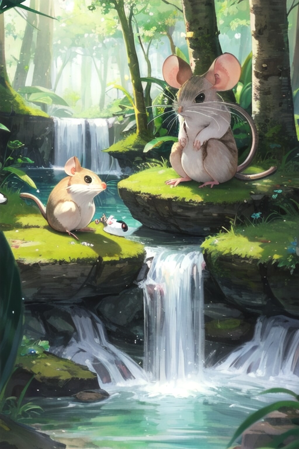 とらねずみの森の動物