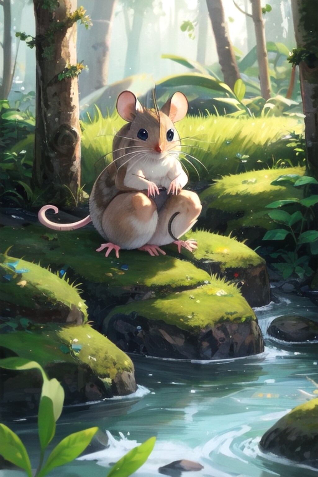 とらねずみの森の動物