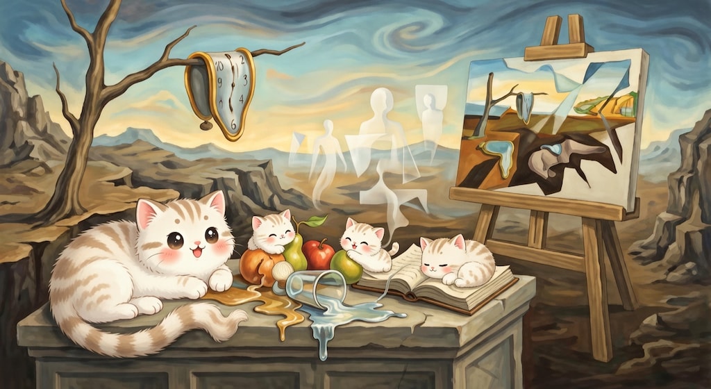 Antes de que fluya el gato, antes de que fluya el tiempo……