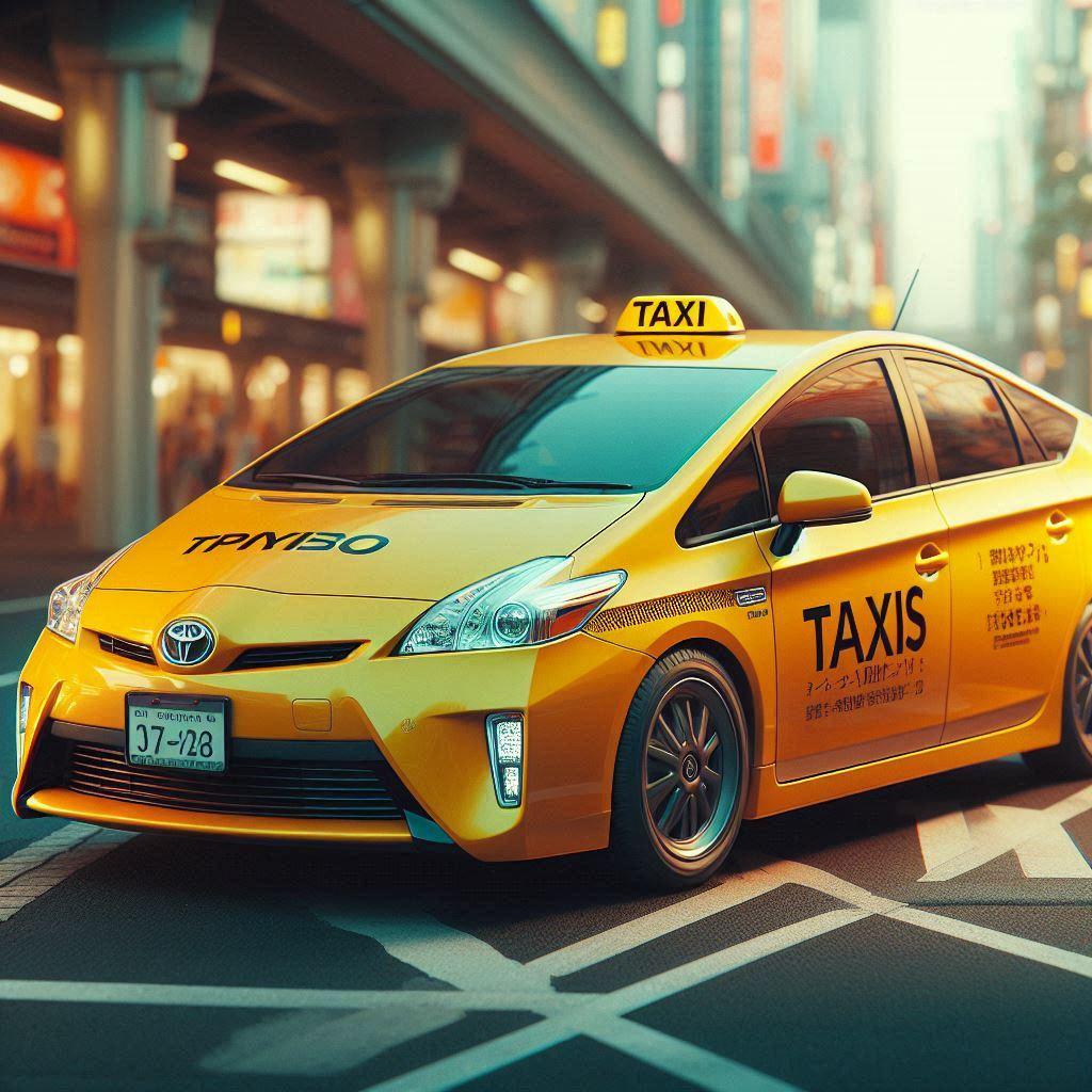 プリウスイエロータクシー | の人気AIイラスト・グラビア