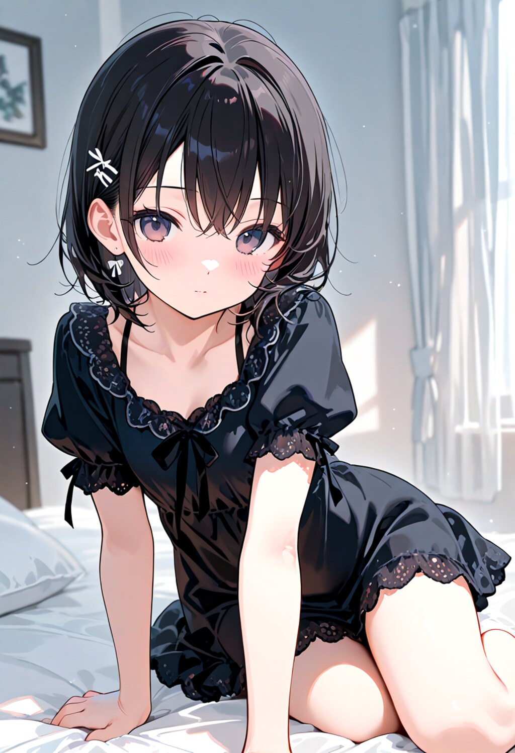 黒髪の美少女(44)