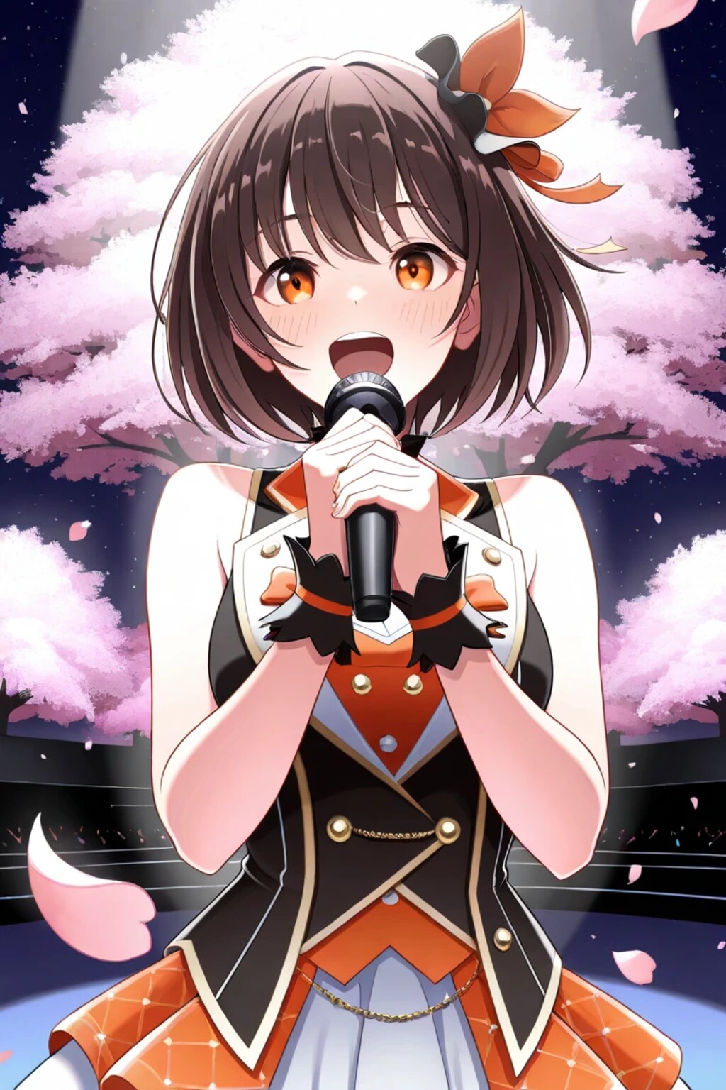 さくら～ふぶ～きのぉ～♪