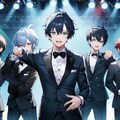 黒髪短髪黒スーツ☆男性アイドルグループ！！（12枚） 2枚目
