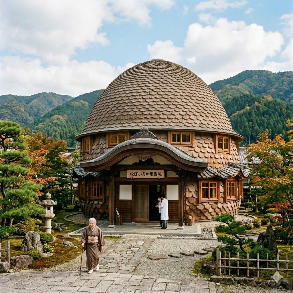松ぼっくり風の病院