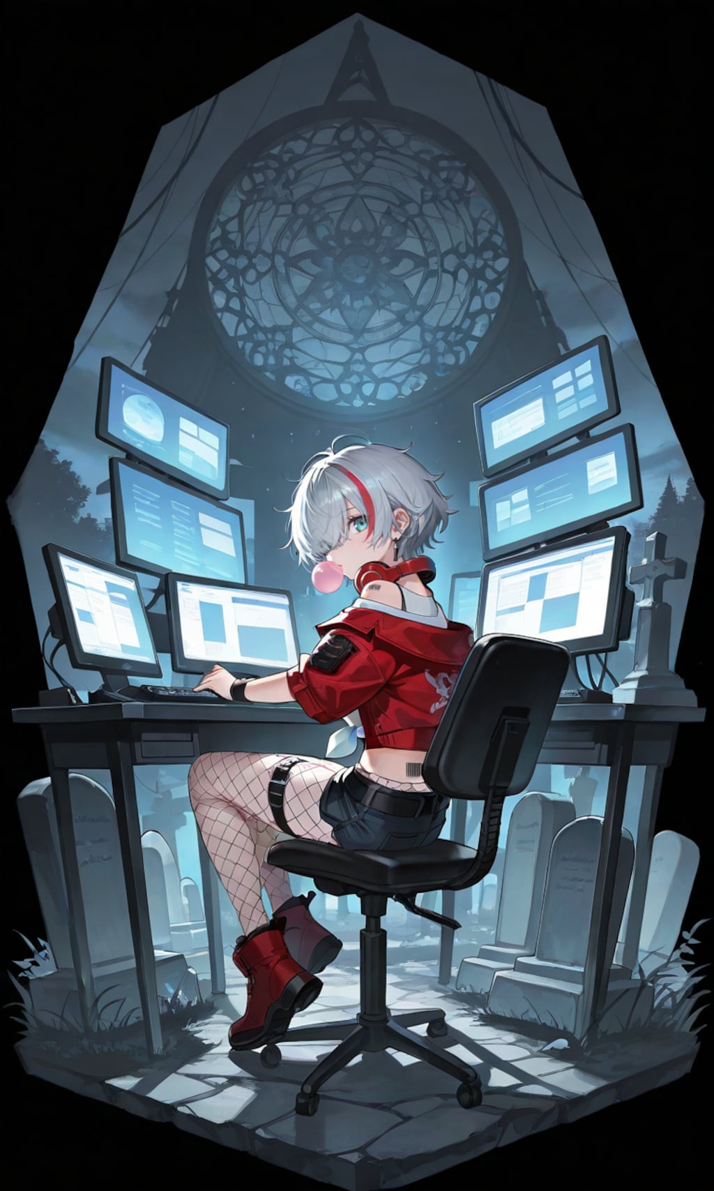 墓場のハッカー