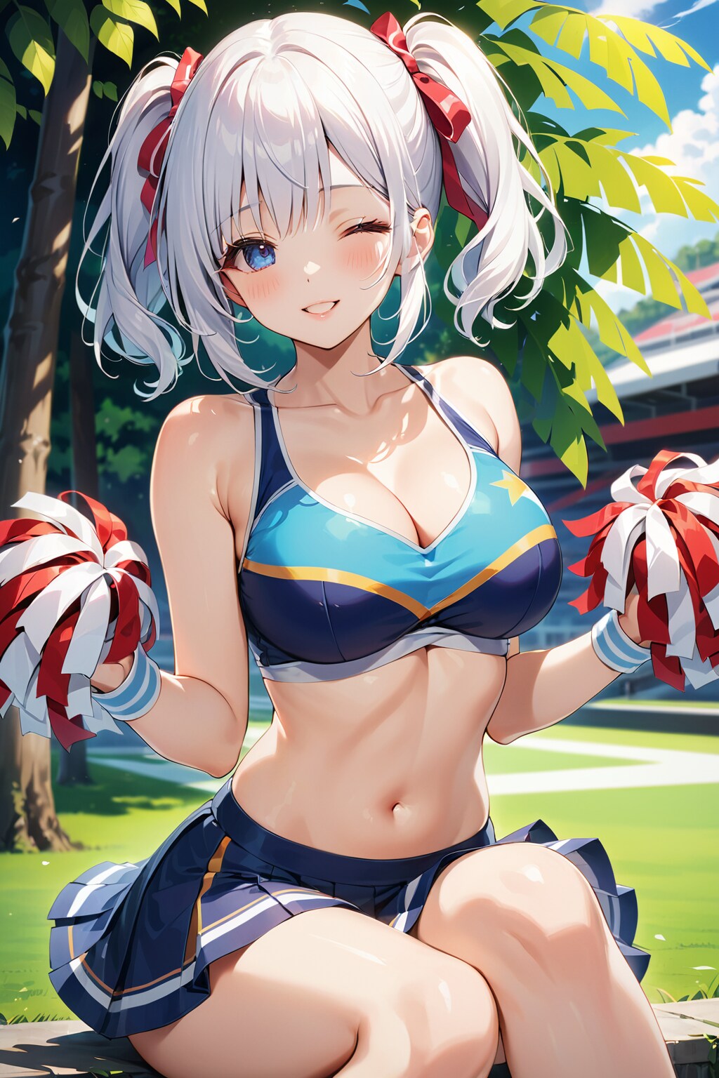 チアガ〜ル〜♪