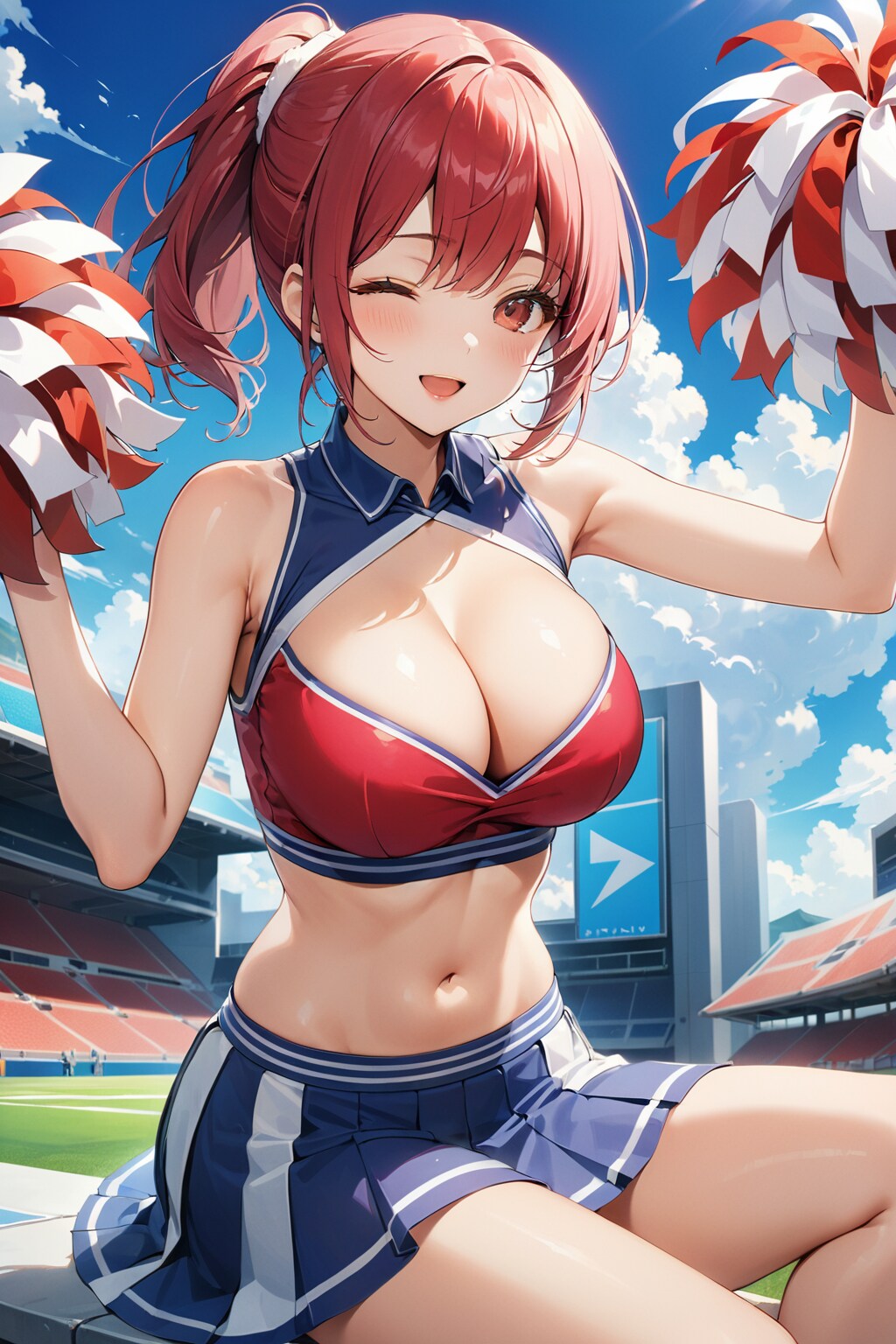 チアガ〜ル〜♪