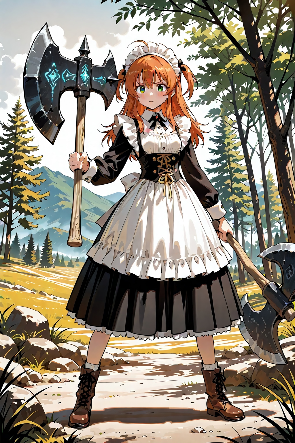 護衛メイド | の人気AIイラスト・グラビア