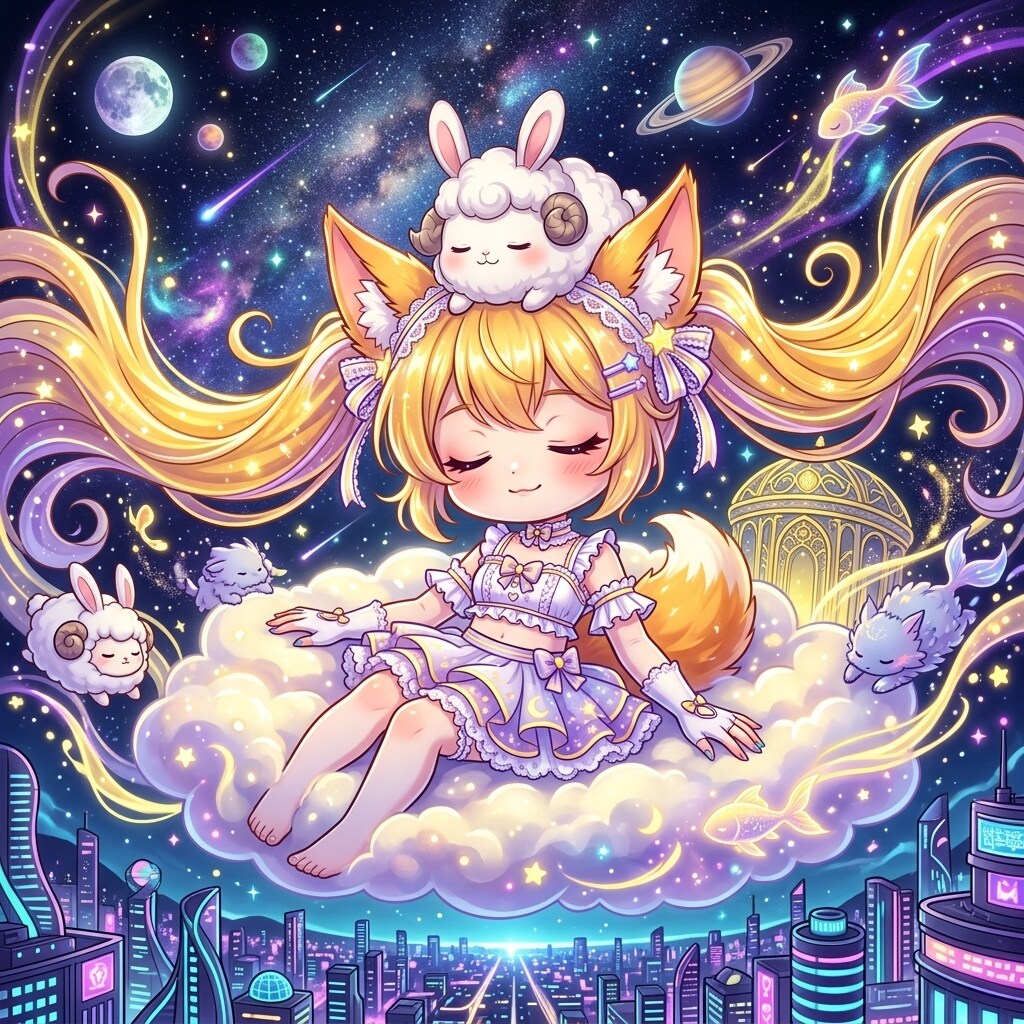 おやすみきつね | の人気AIイラスト・グラビア