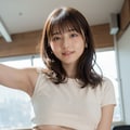下乳が見えている女性 4 8枚目