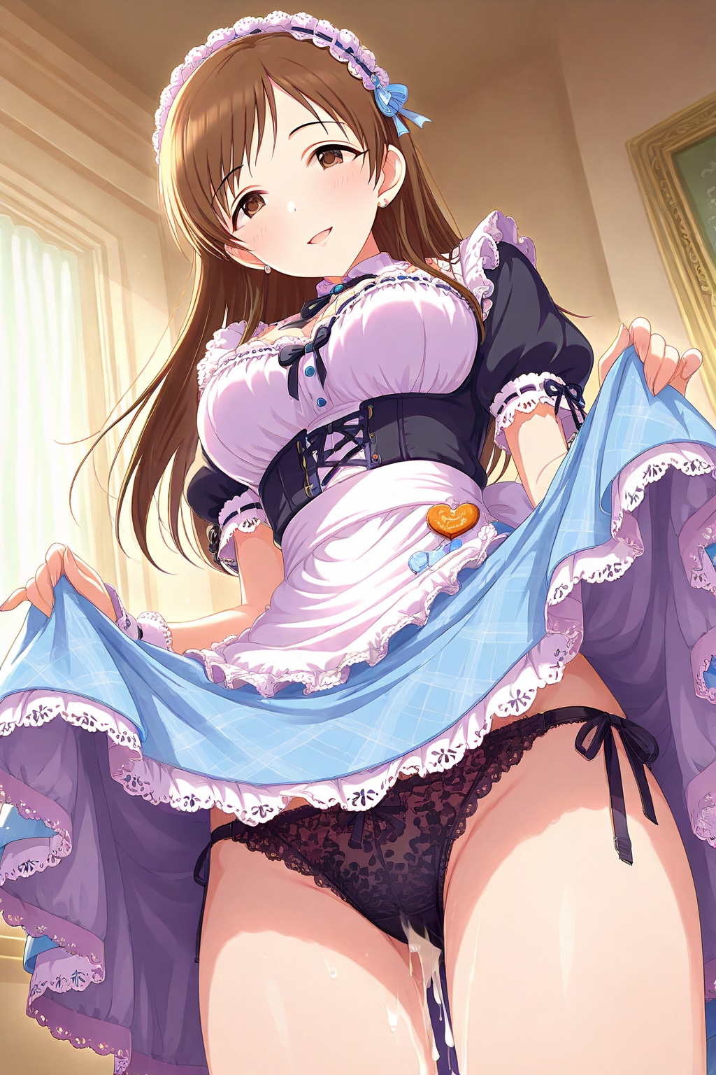 見える？・・・あなたのが溢れてるのが。