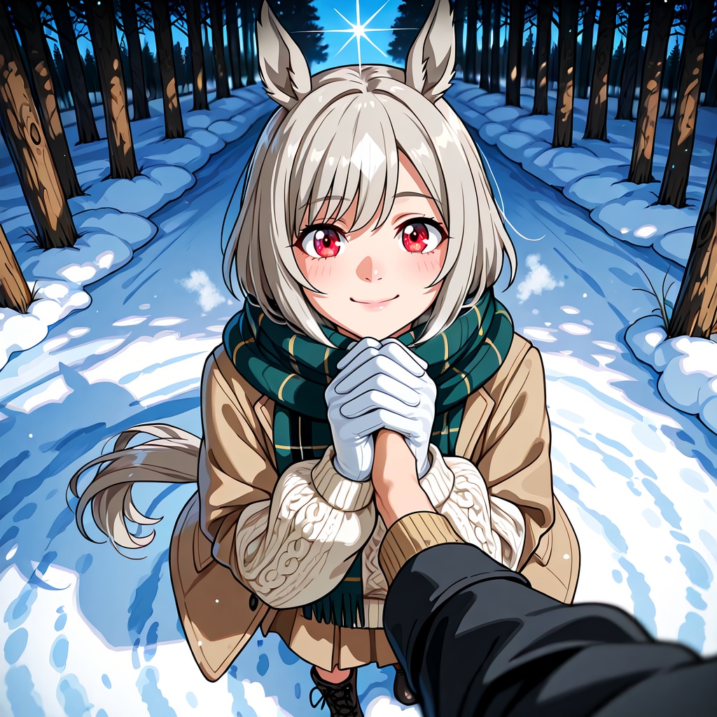 冬空の下の温もり