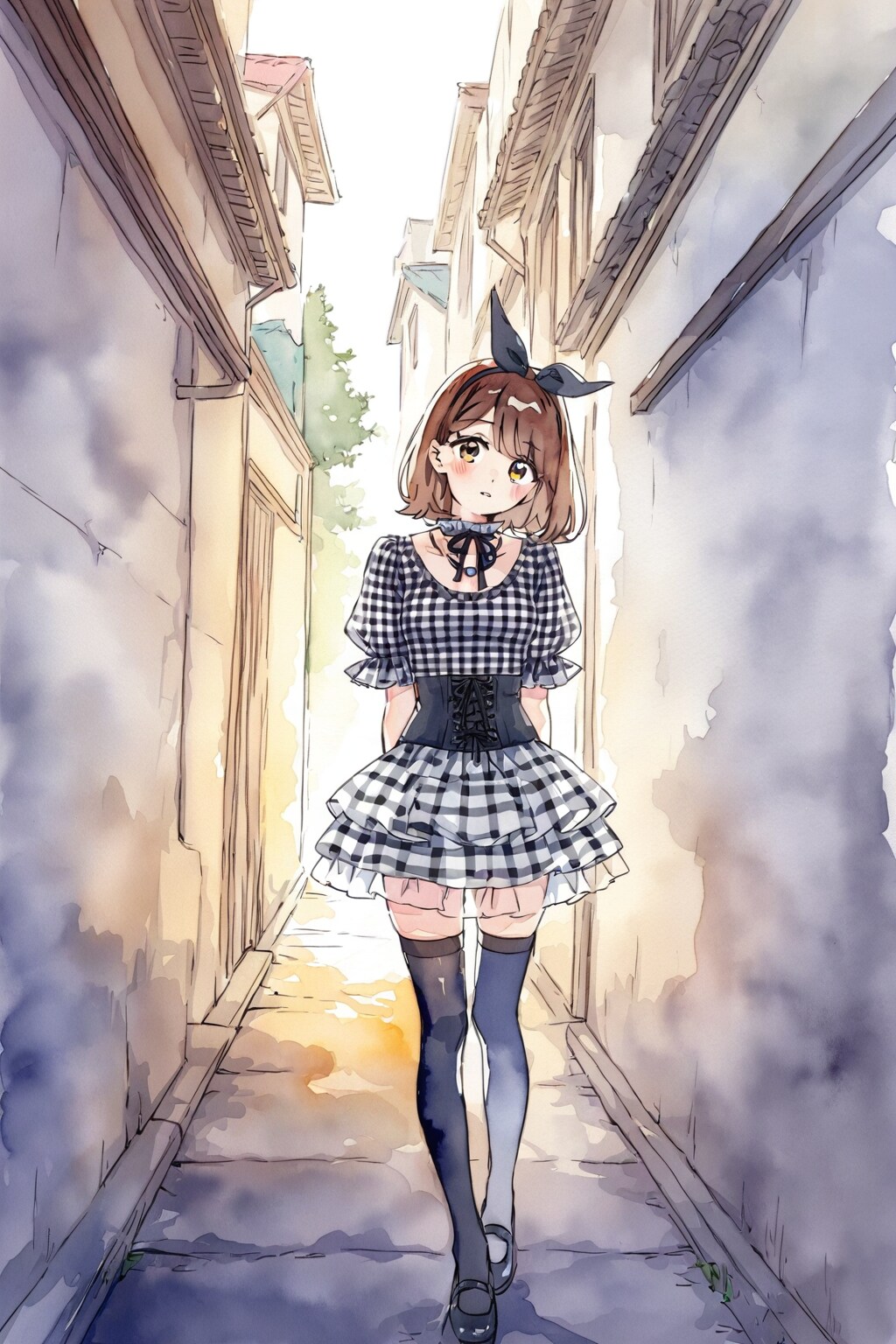 路地裏の少女