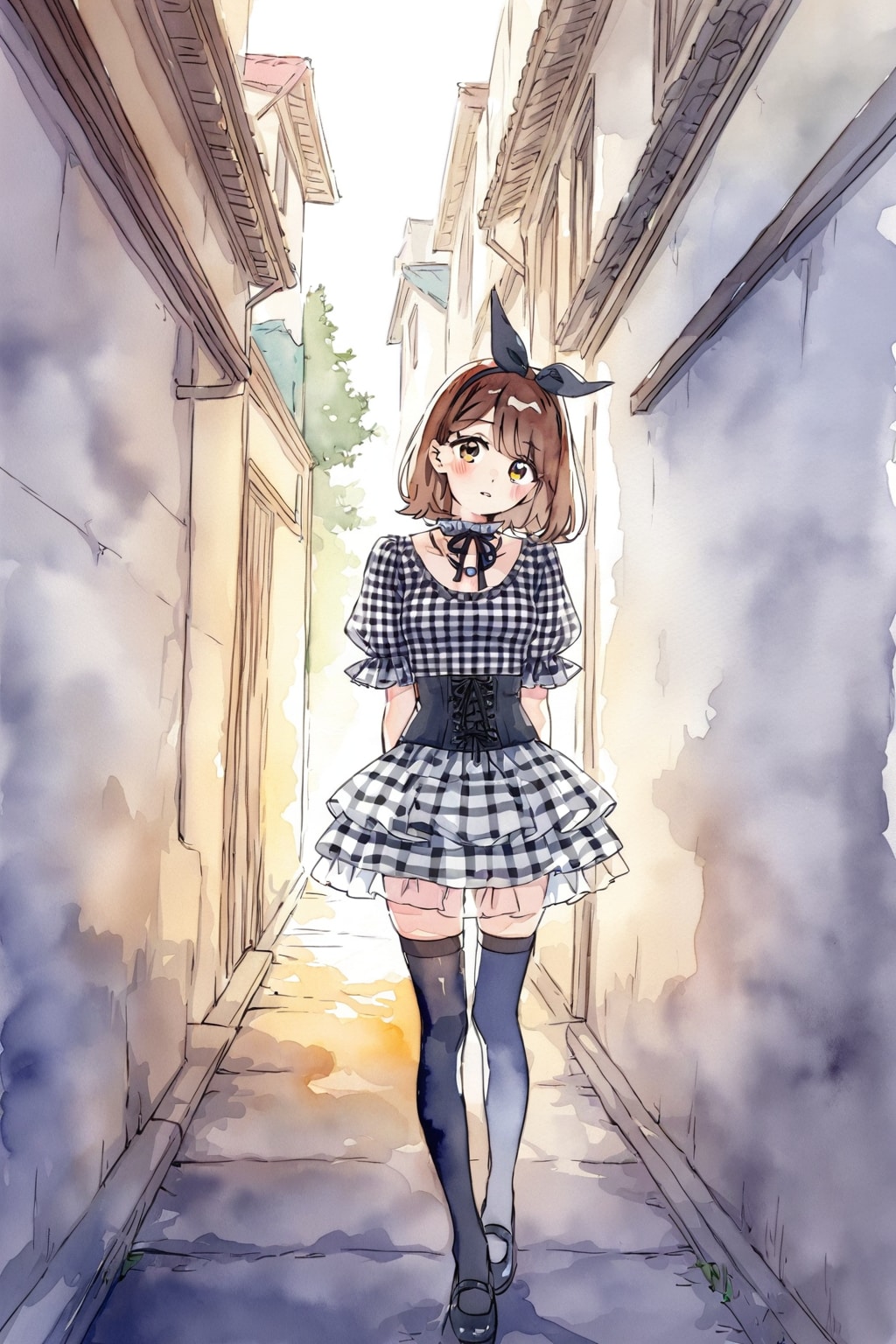 路地裏の少女