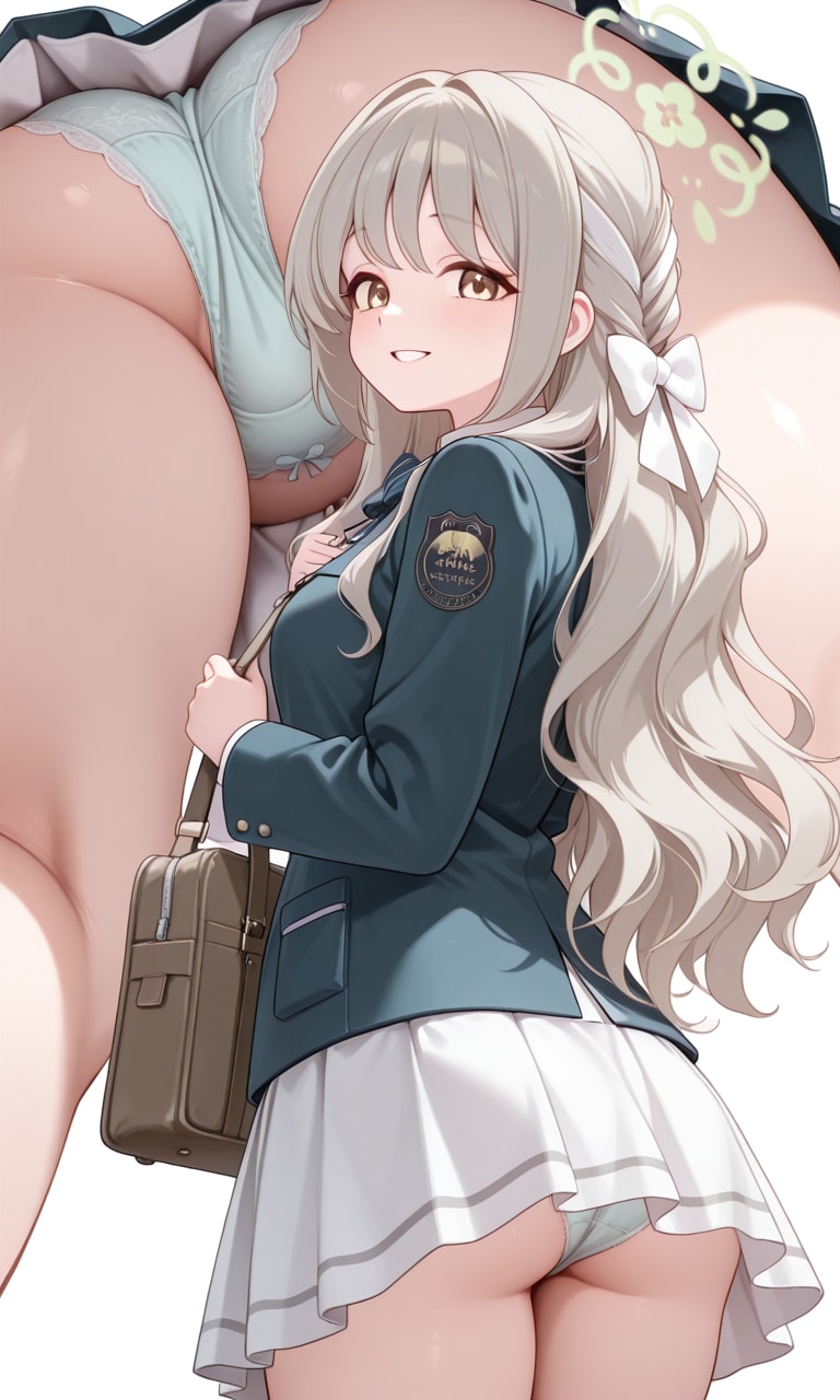 ミヨちゃんを逆さ撮り
