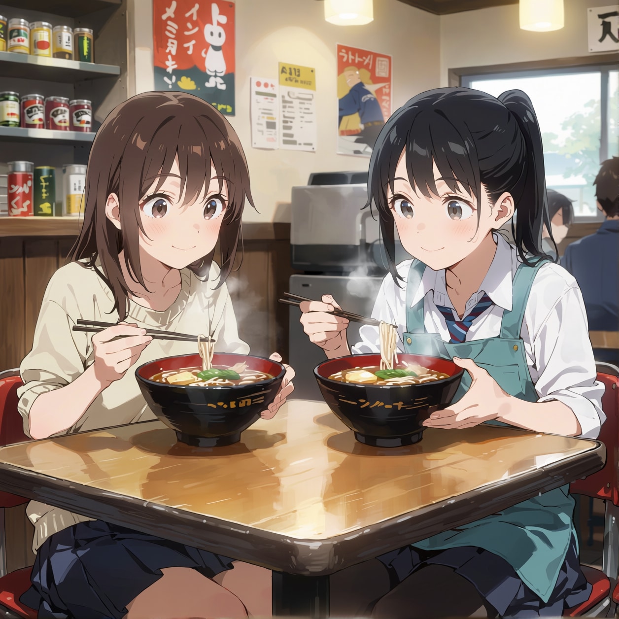 一緒に食べると | の人気AIイラスト・グラビア