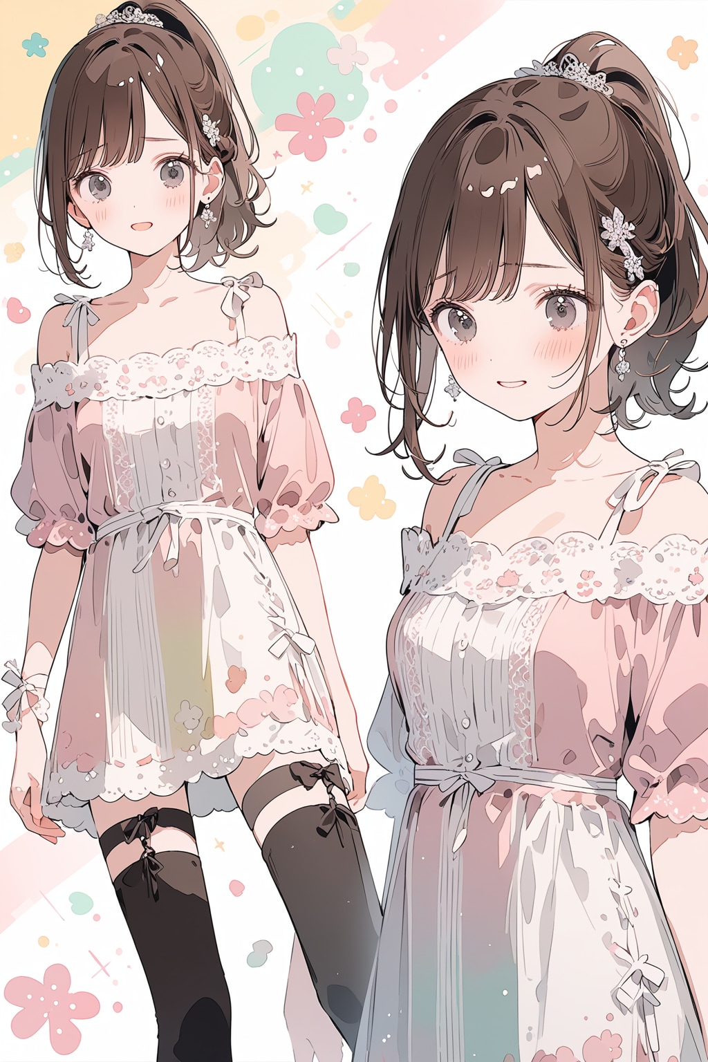 ニーハイいいですね（１１） | の人気AIイラスト・グラビア