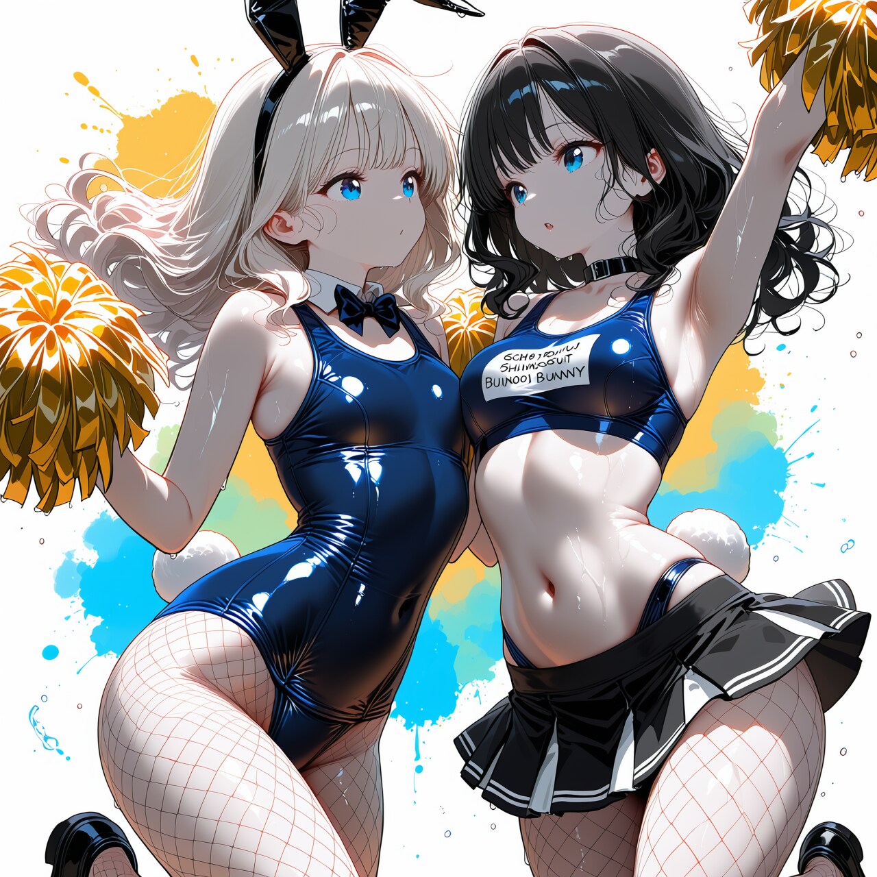 スク水バニーガール