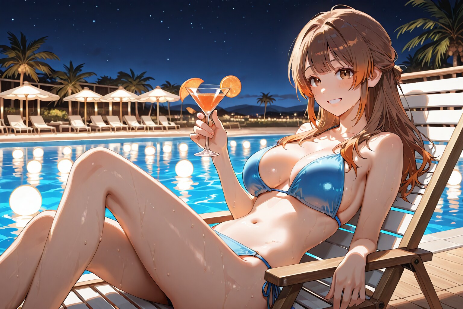 玲奈さん涼を求める