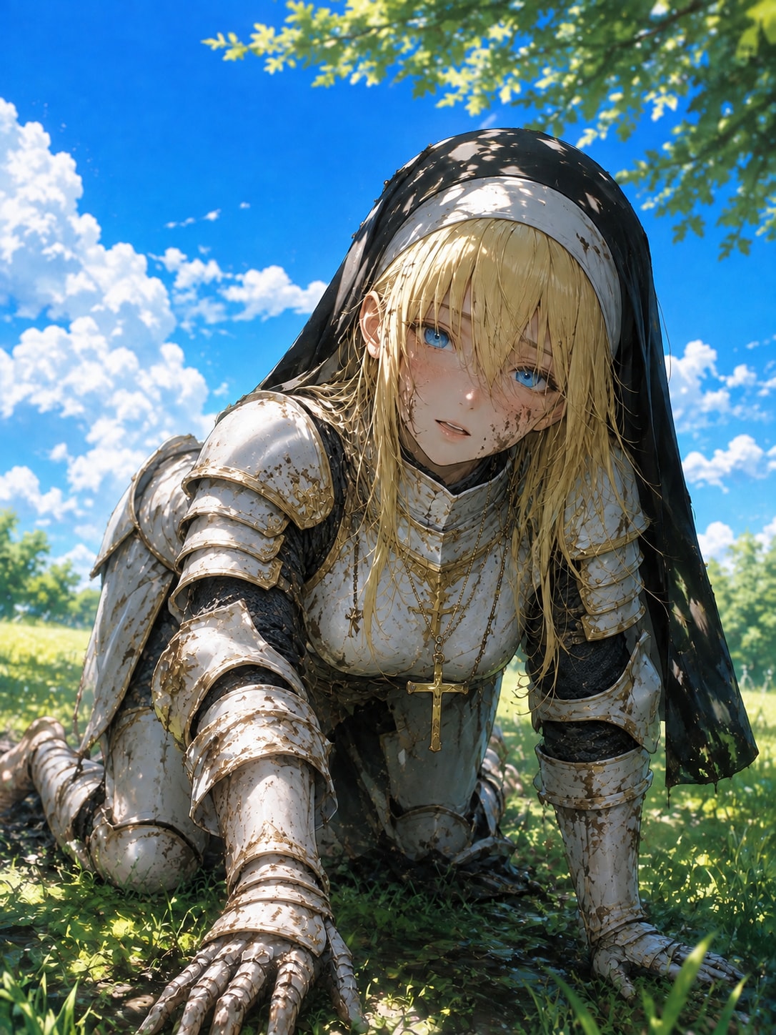 金髪　泥まみれの僕ら
