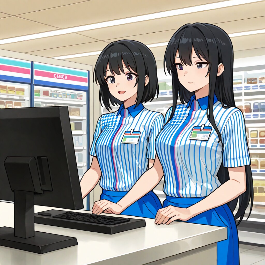 【番外編】コンビニで接客をする少女達