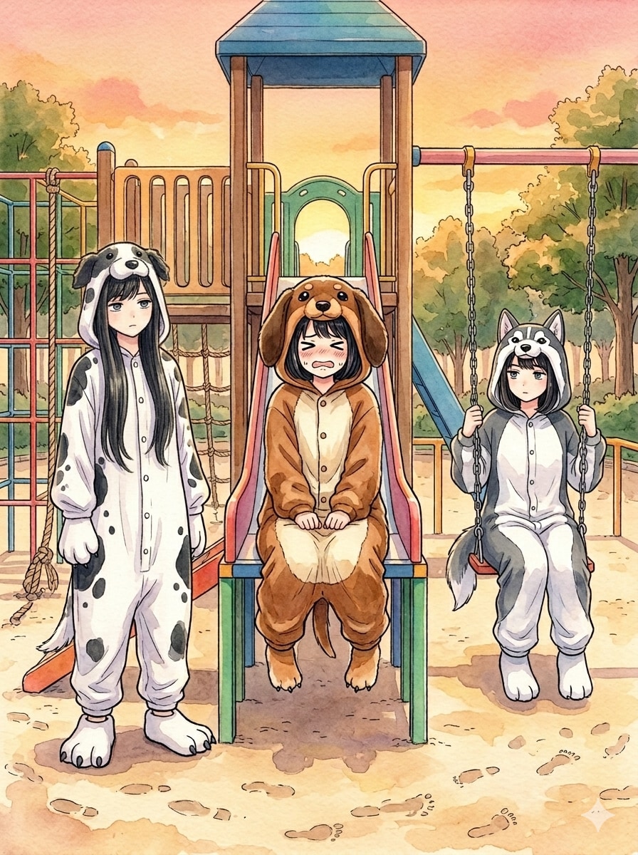 お散歩中