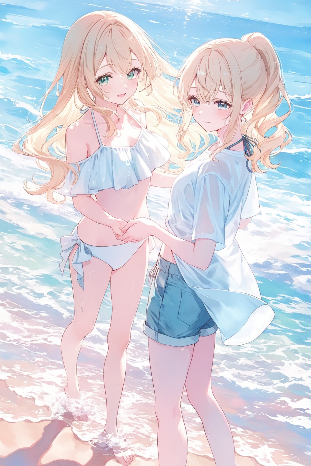 夏少女 | の人気AIイラスト・グラビア