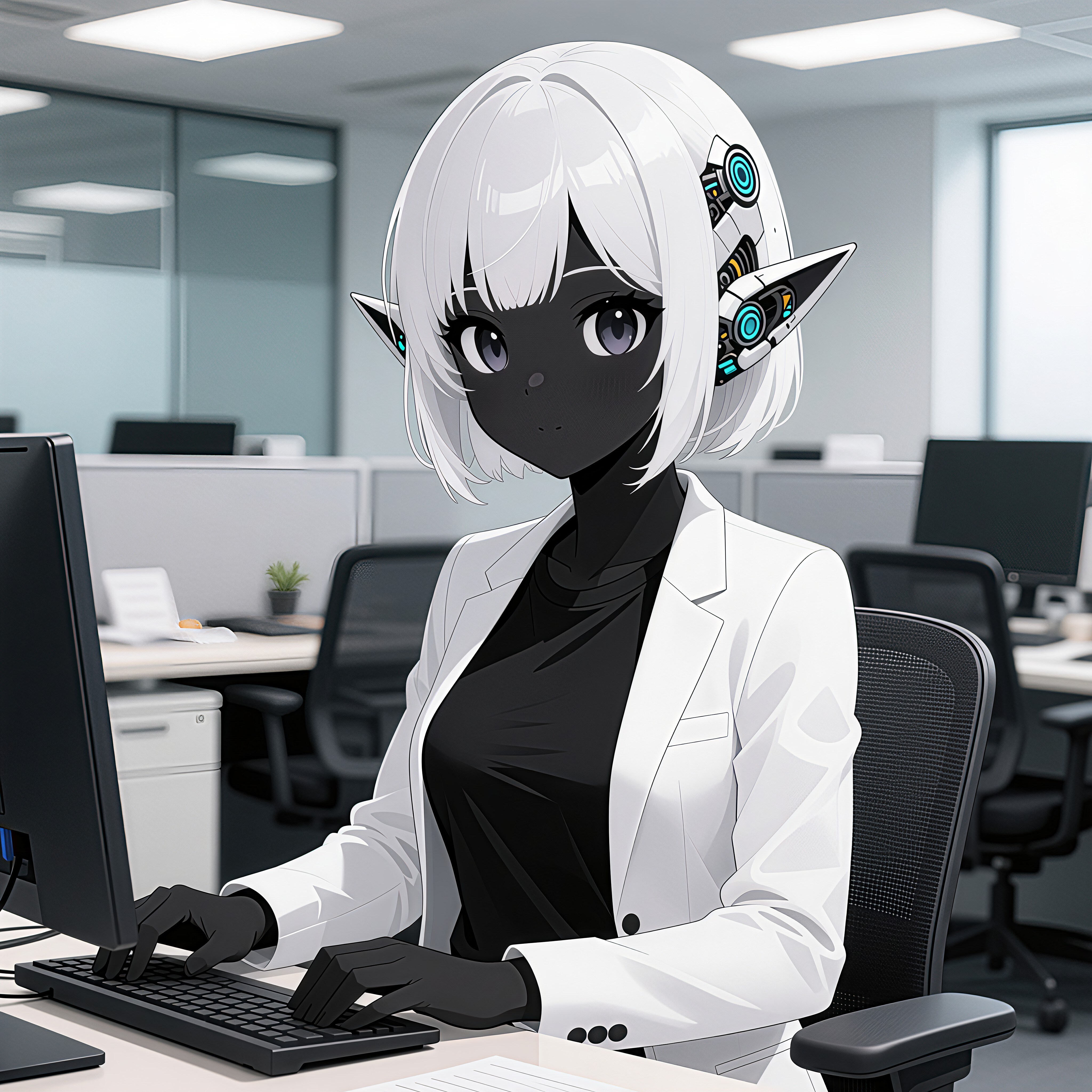 メカ娘4842号 | の人気AIイラスト・グラビア