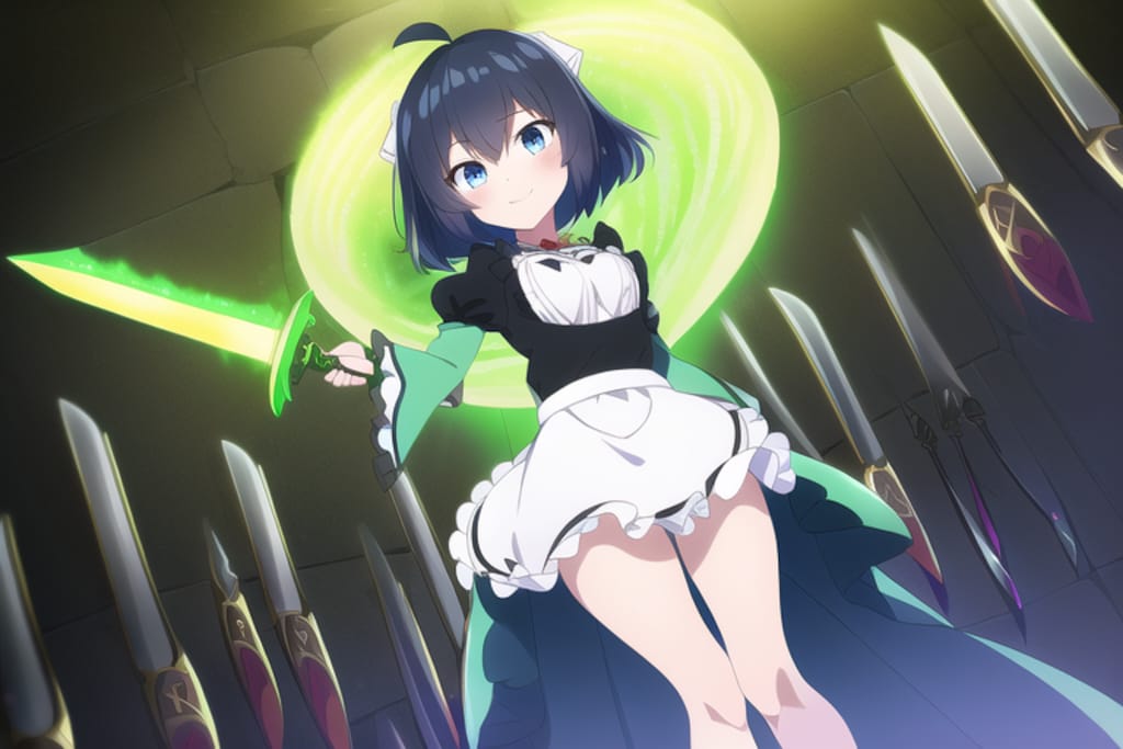 メイドさんの武器商店　属性魔剣セール中