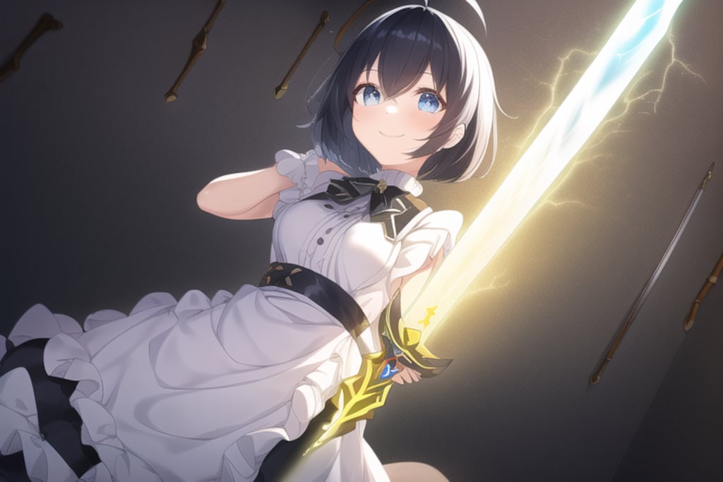メイドさんの武器商店　属性魔剣セール中