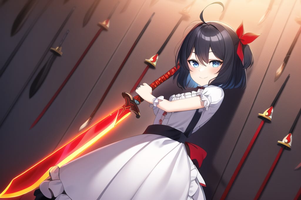メイドさんの武器商店　属性魔剣セール中