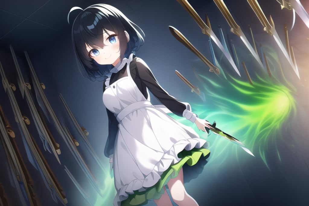 メイドさんの武器商店　属性魔剣セール中