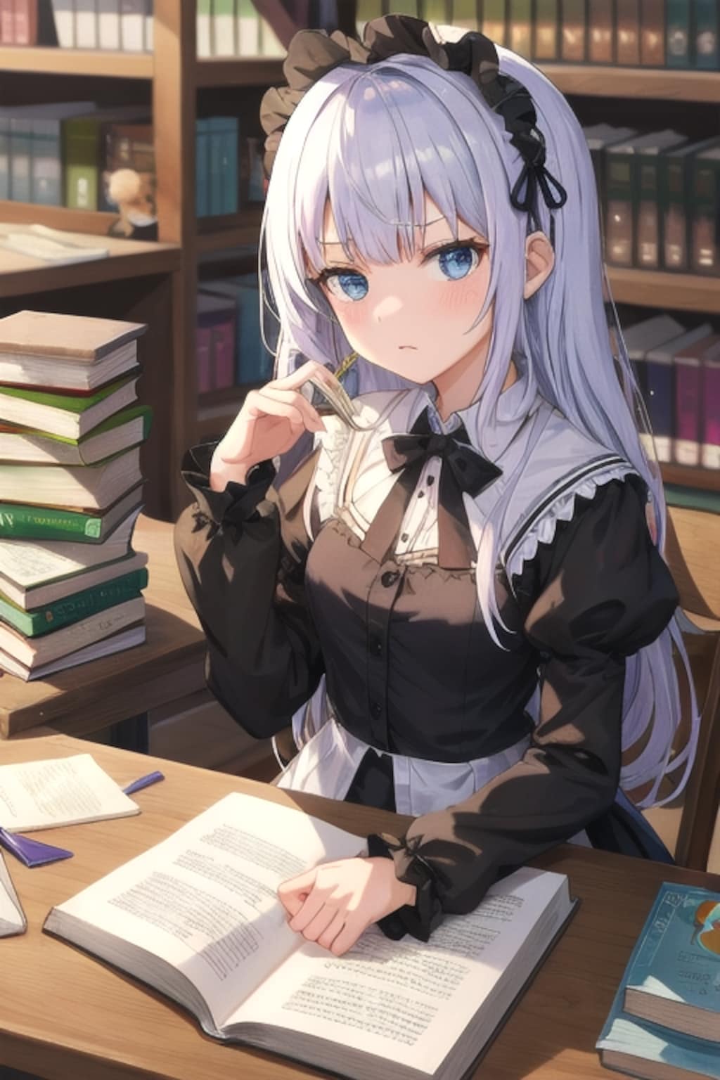 図書館のゴスロリ