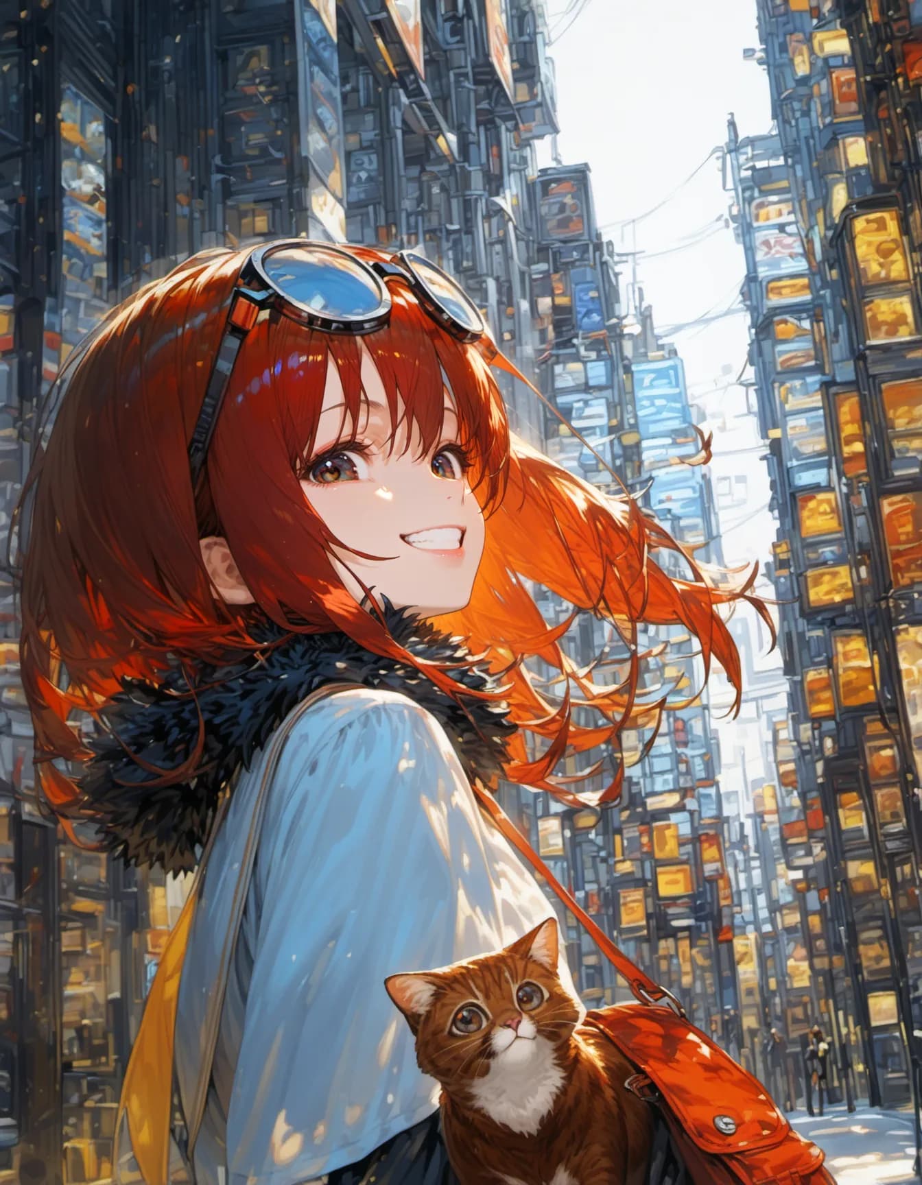 Urban Explorer's Smile | の人気AIイラスト・グラビア