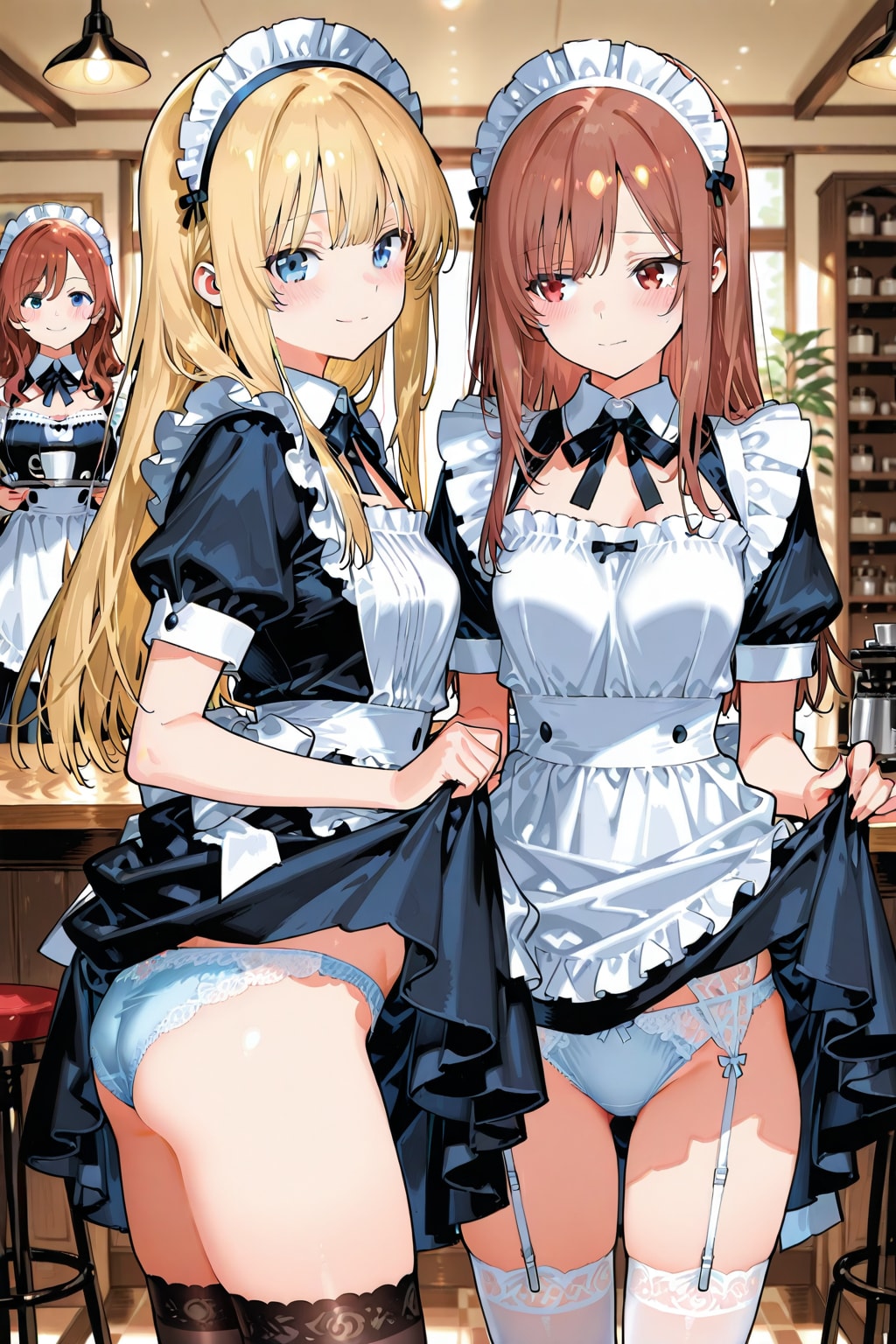 金髪碧眼少女と赤茶髪少女2
