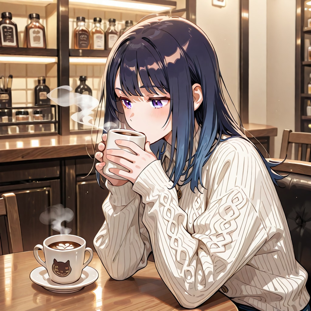 カフェで一息