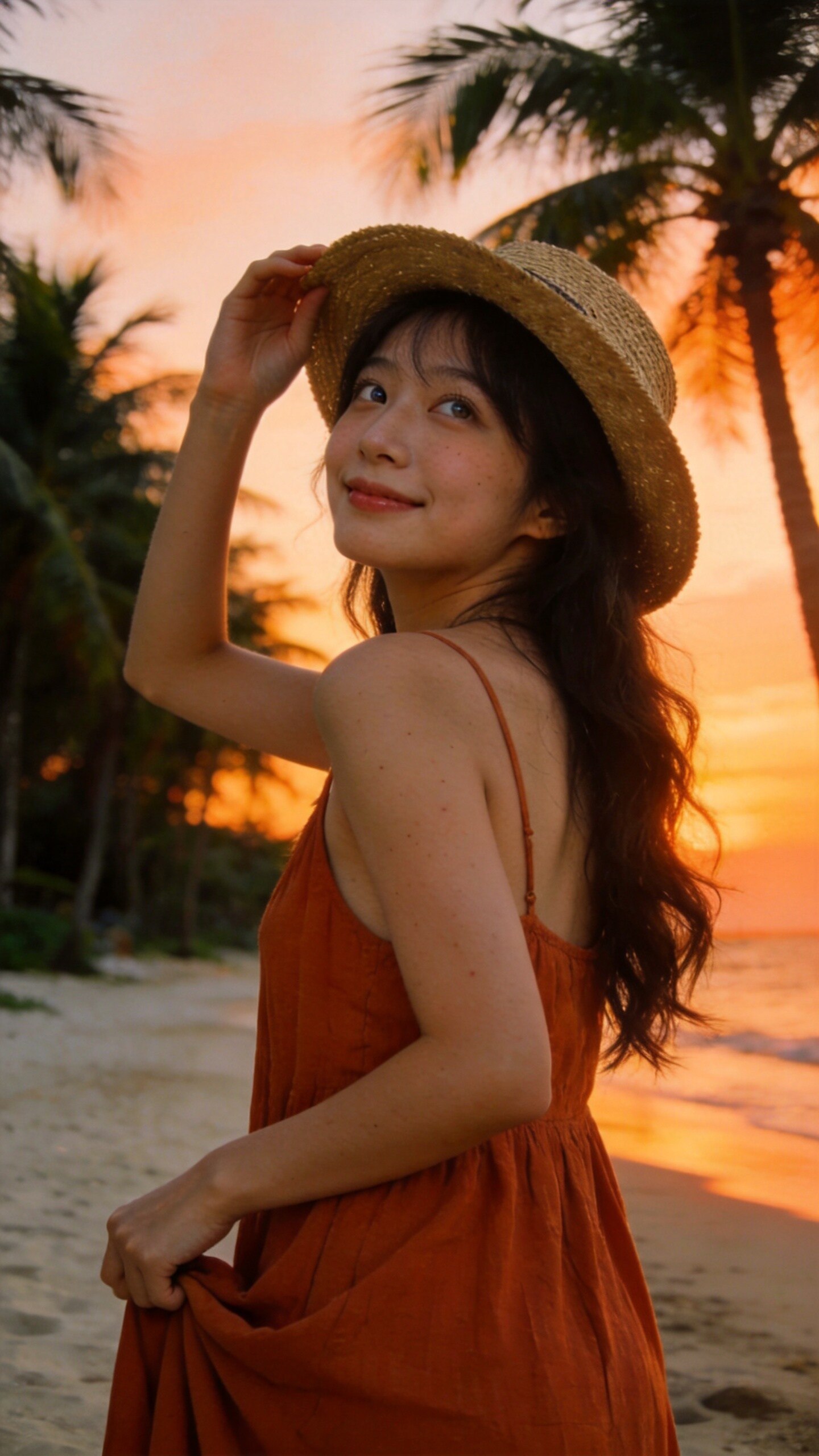 Golden Hour Smile