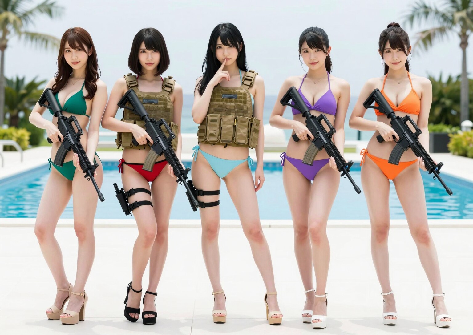 Z-imageで複数人出してみた