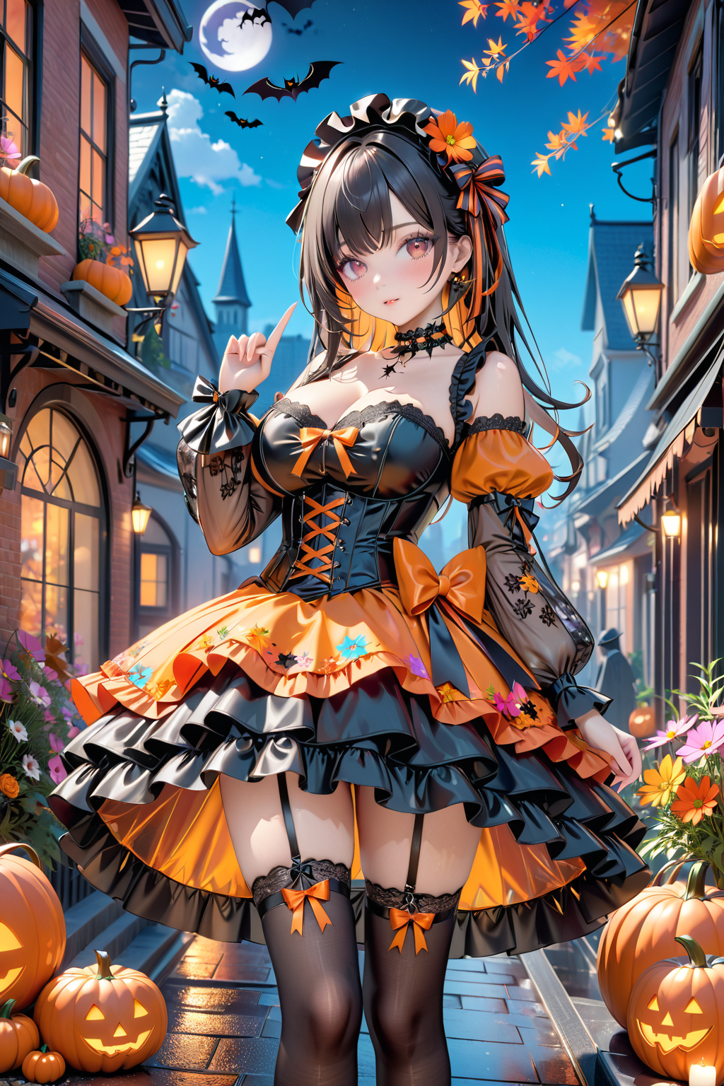 ハロウィン01 | の人気AIイラスト・グラビア