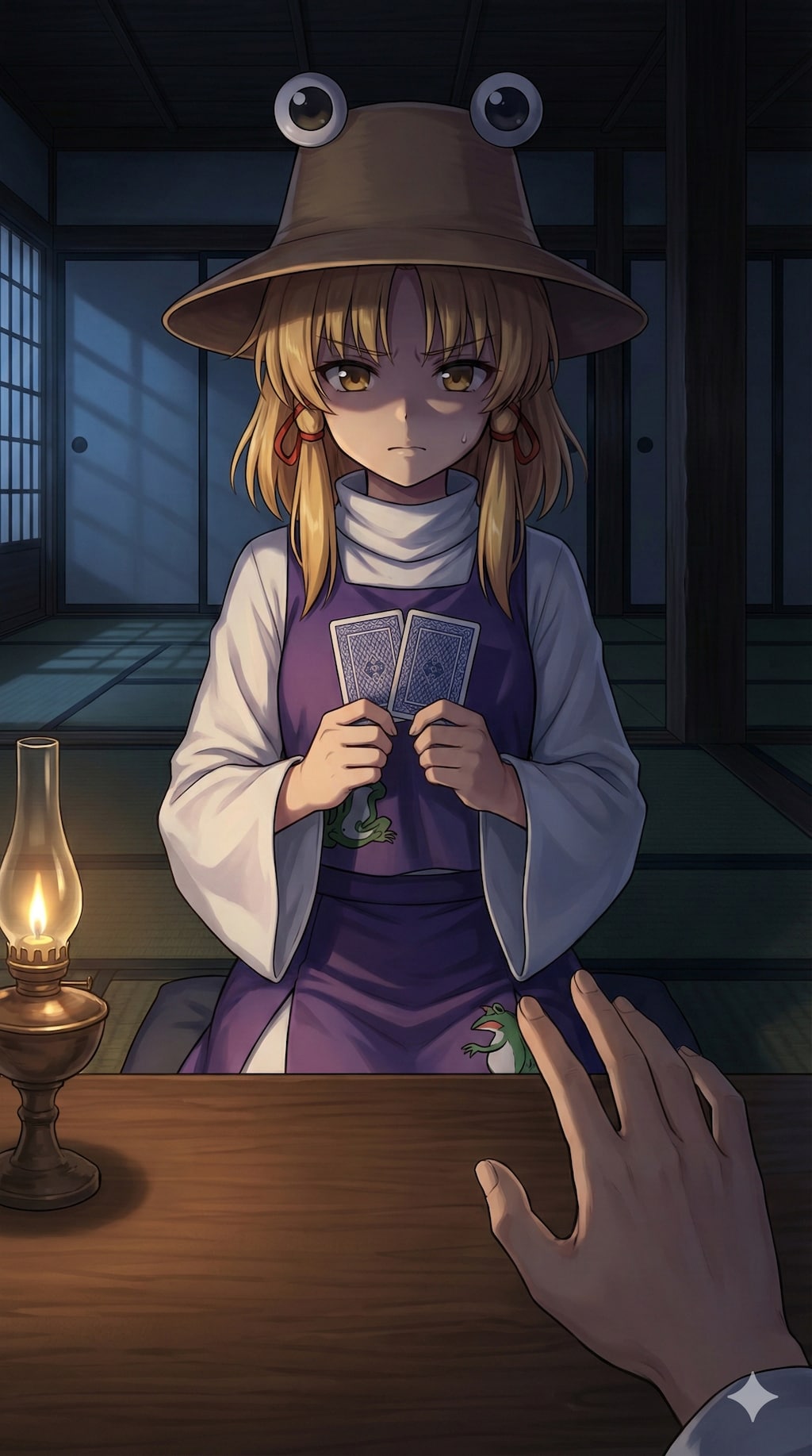 諏訪子とのババ抜き