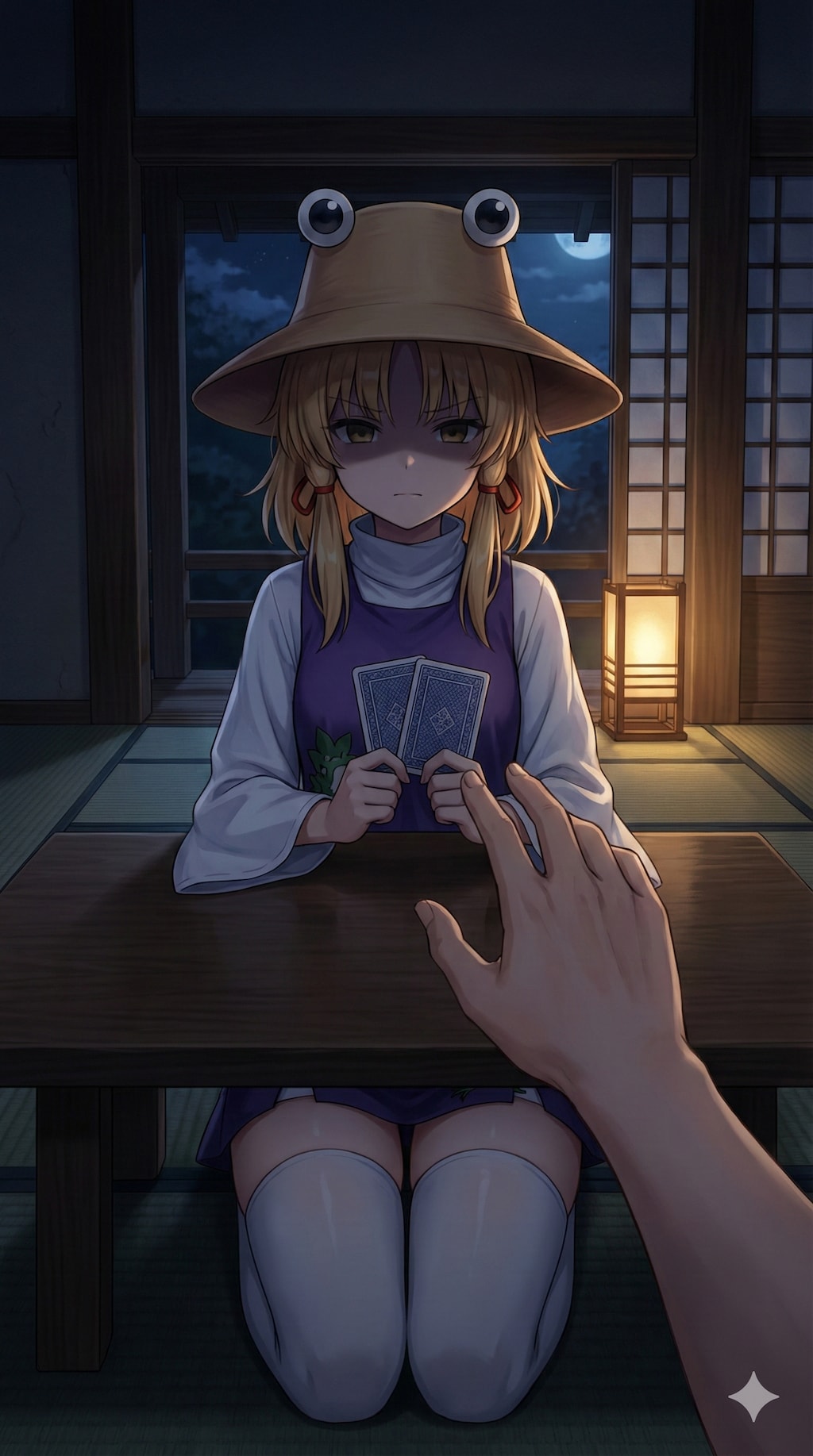 諏訪子とのババ抜き