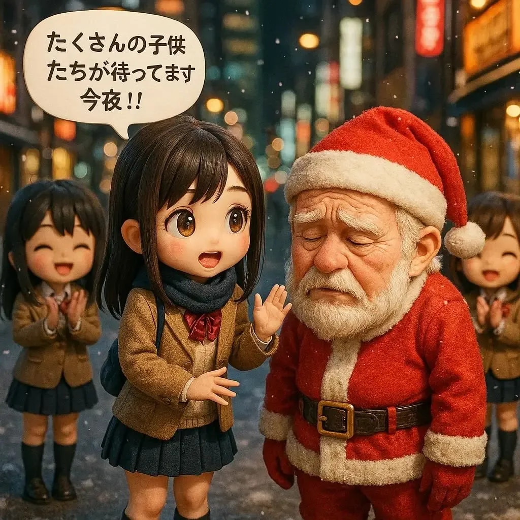 サンタ苦労ス