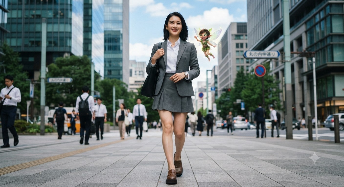 いたずら好きな小さな妖精
