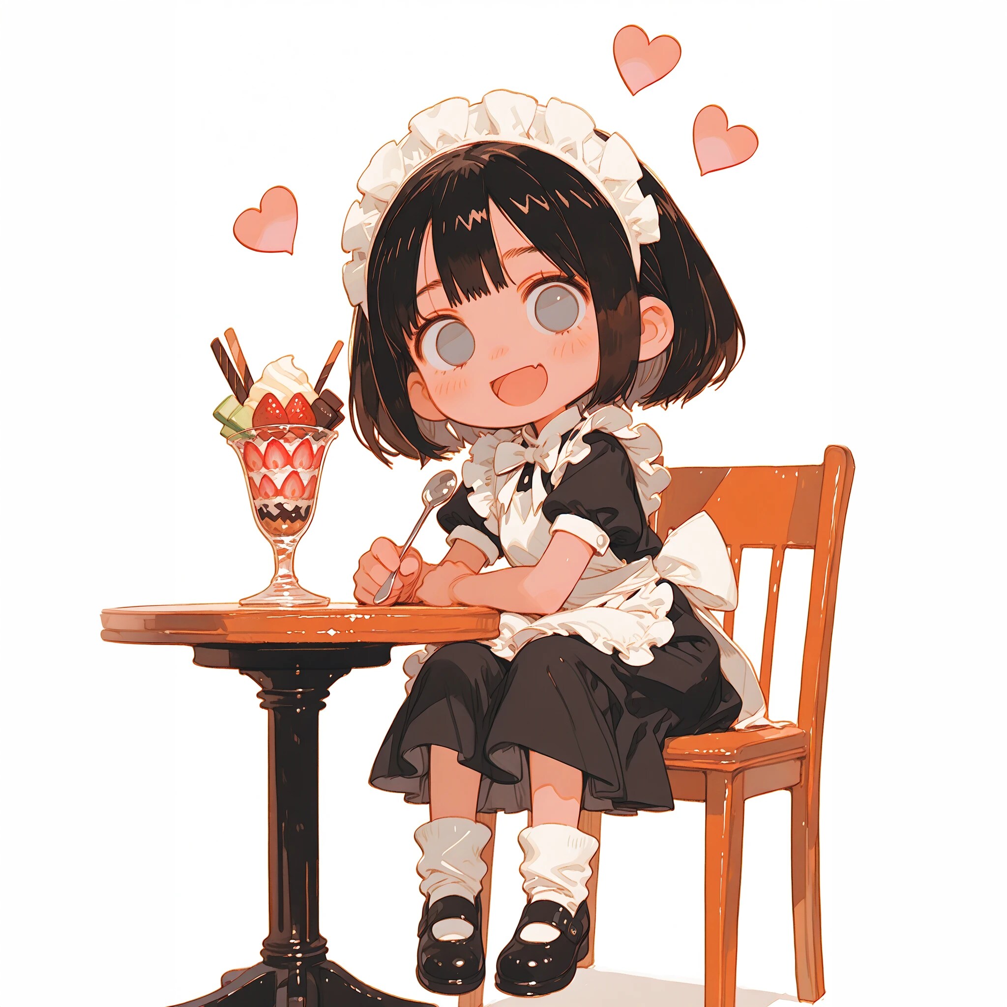 「おねーさま〜！食べていいれすか？」（ヒビ家）